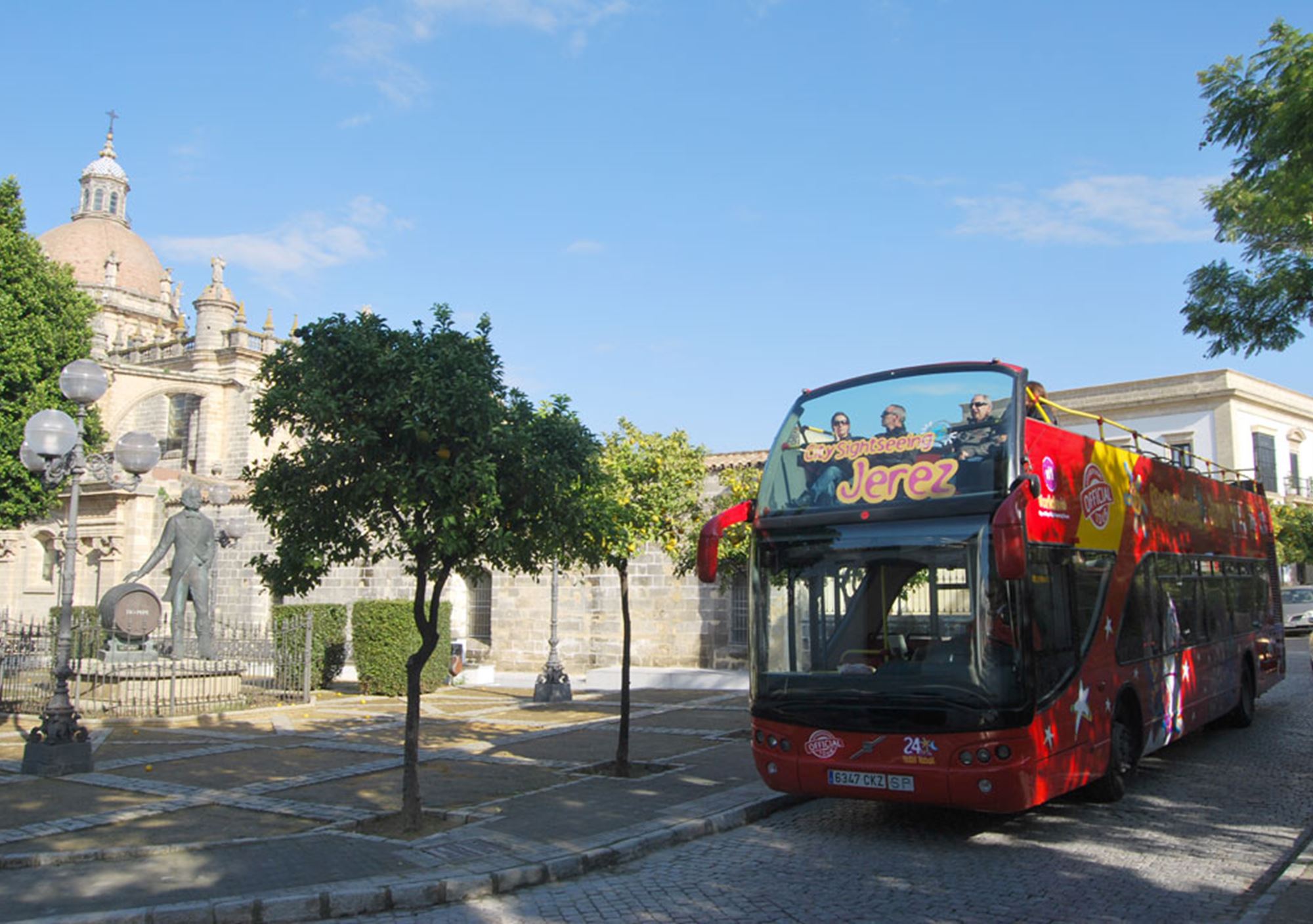 réservations réserver tours Bus Touristique City Sightseeing Jerez de la Frontera billets visiter